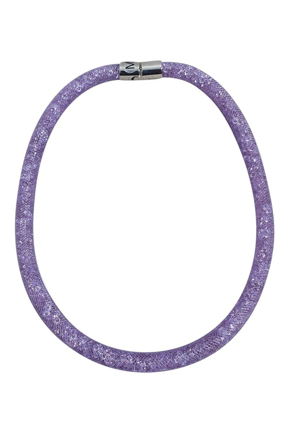 SWAROVSKI Stardust Choker or Wrap Around Bracelet Crystal Lilac (M)