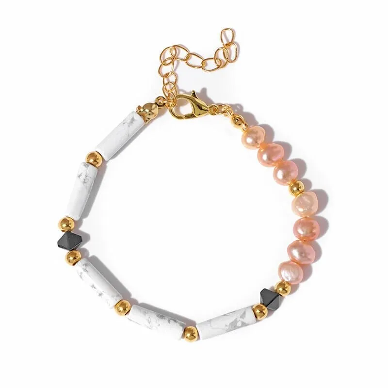 Trendy Natural Stone Imperial Aventurine Bracelet