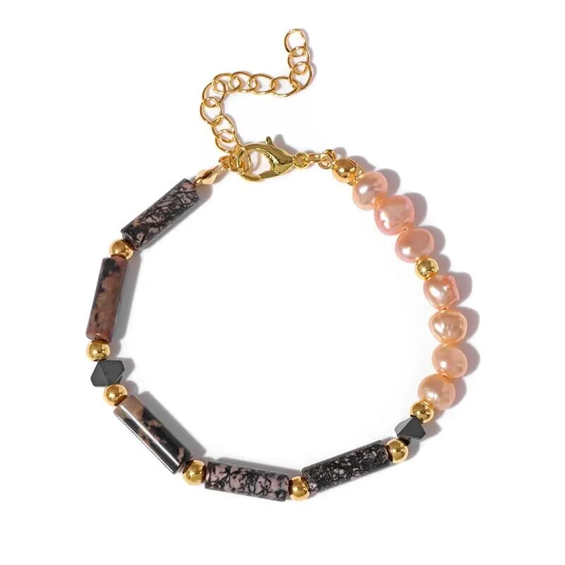 Trendy Natural Stone Imperial Aventurine Bracelet