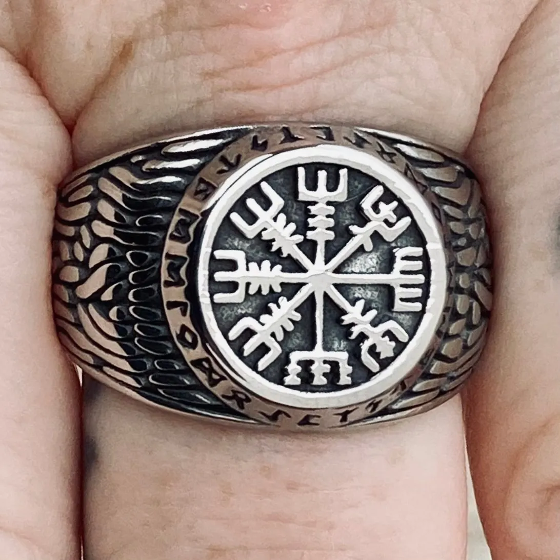 Viking Compass Ring - R255