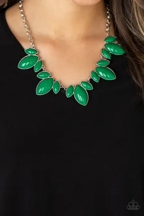 Viva La Vacation - Green Paparazzi Necklace