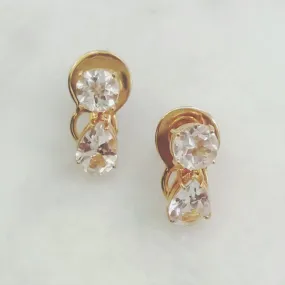 White Topaz Separates Earrings