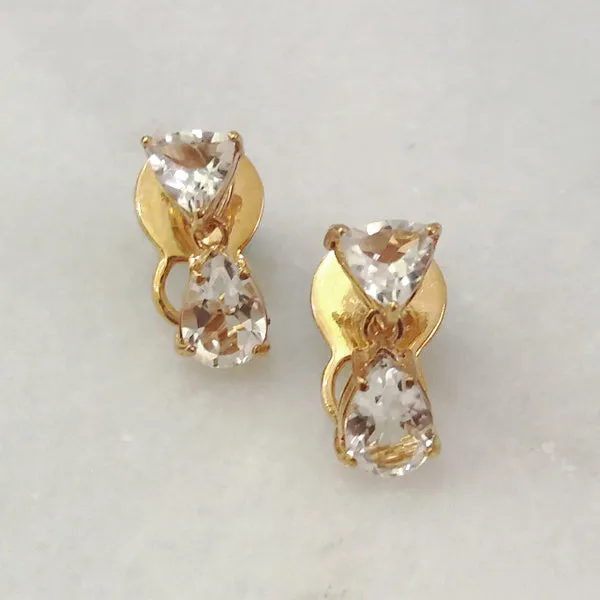 White Topaz Separates Earrings