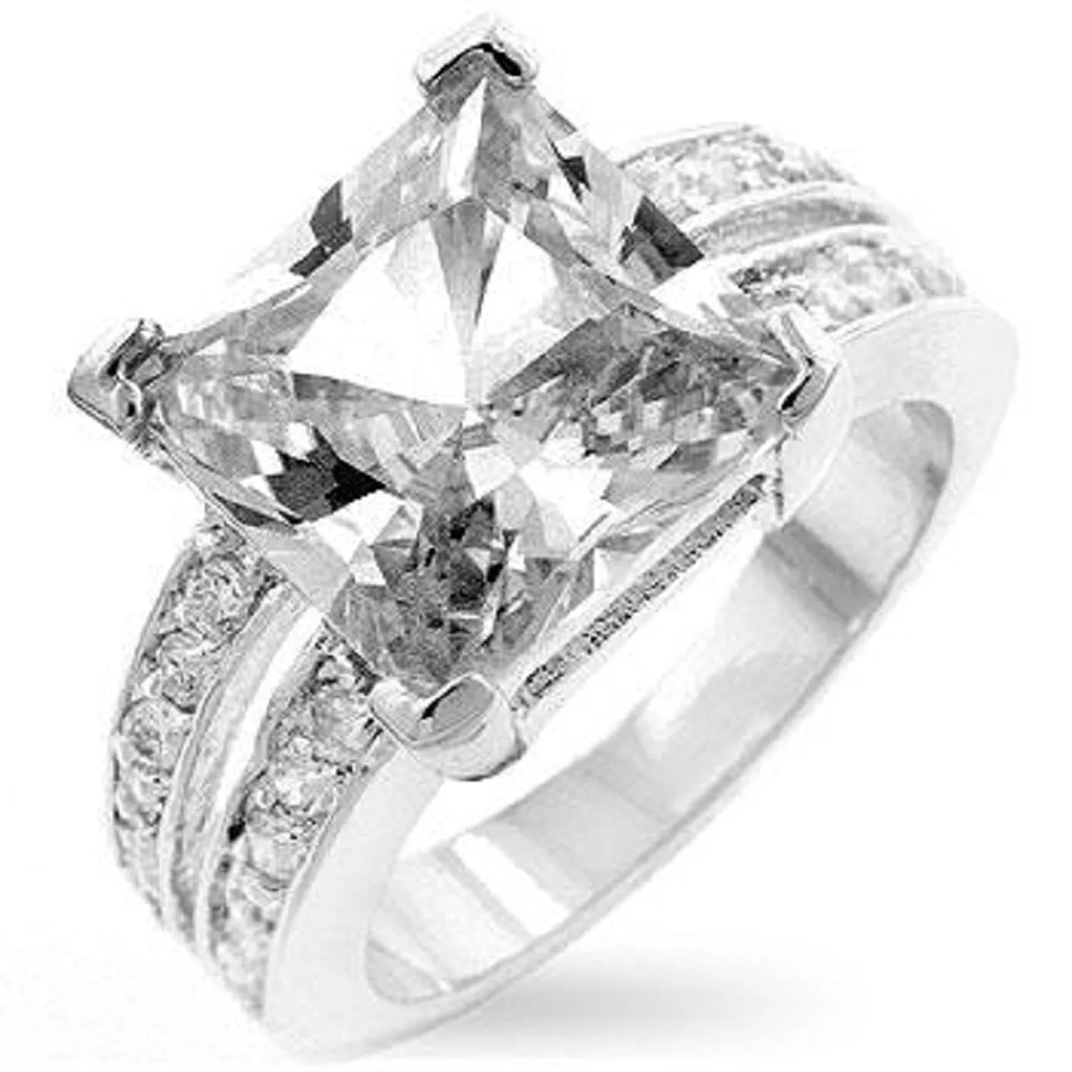 WildKlass White Princess Engagement Ring